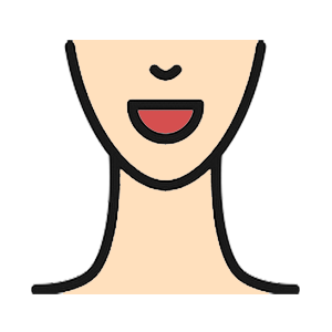 Get treatment for cosmetic conditions. Drawing of a woman's face