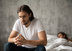 Man who needs anxiety medication