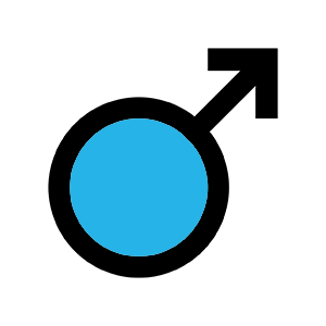 Get treatment for male medical conditions. Male symbol representing men's health